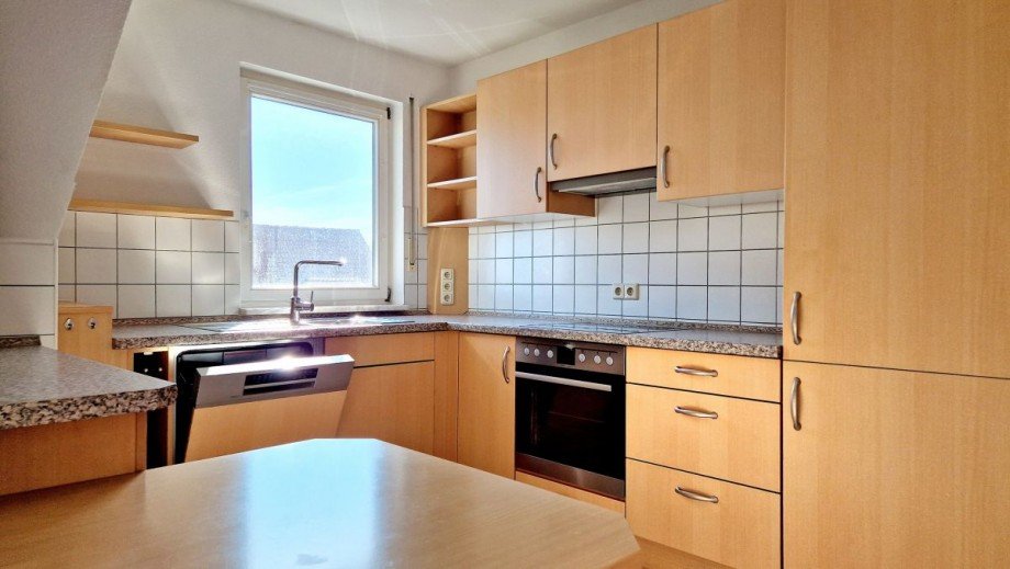 Komplett ausgestattete K�che Maisonettewohnung Bannewitz