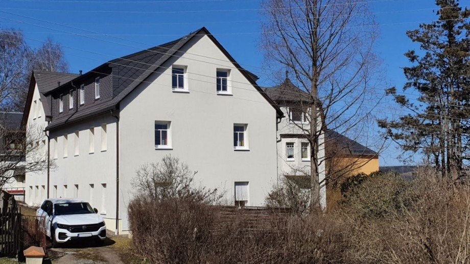 Hausansicht Mehrfamilienhaus Dresden