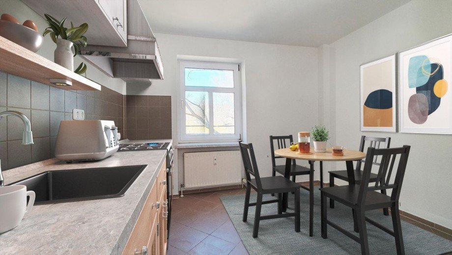 Einrichtungsvorschlag K�che Etagenwohnung Dresden
